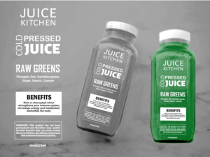 Juice bottle label | Design Emballage par AnneWanjiku