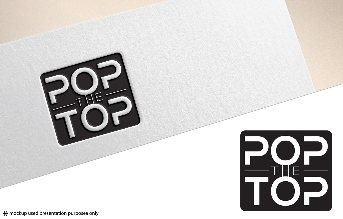 Logo Design by A S design @ for Pop The Top | Design #22400813