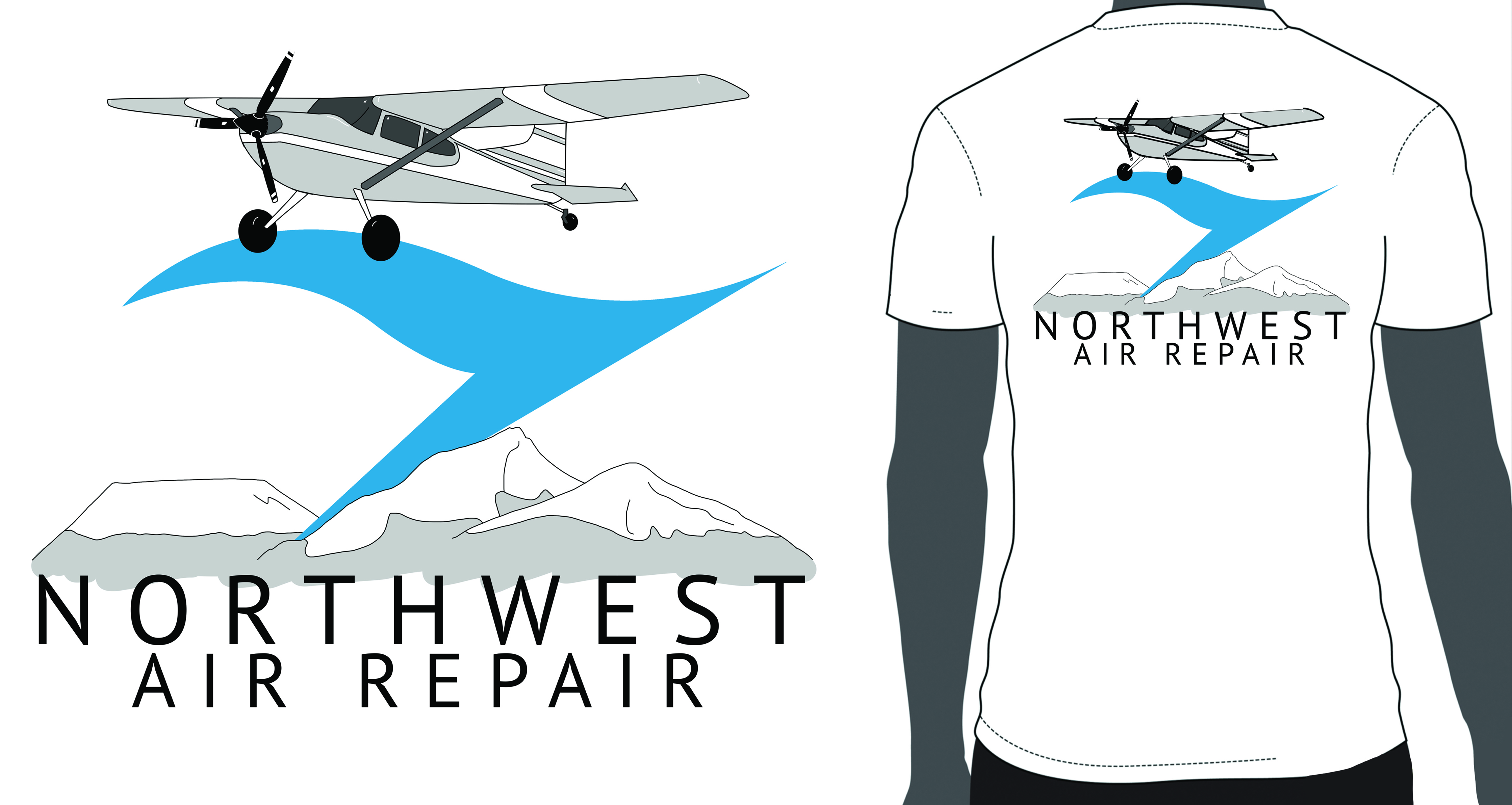 Graphic Design by kuni fisk for NW Air Repair | Design #22377125