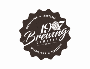 - 1907 Brewing Company -- Established 2019 -- Morristown, Tennessee | Diseño de Logo por Hues Designs