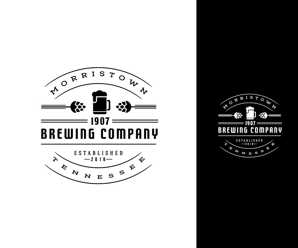 Serious, Traditional, Craft Brewery Logo Design for 1907 Brewing