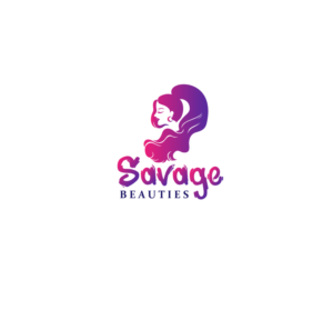 Savage Beauties. Virgin Hair | Logo Design by mar'Z