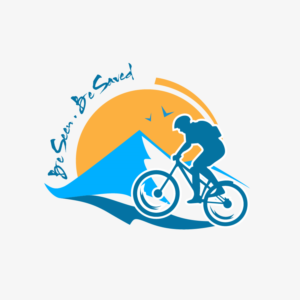 Bike Safety Stickers - Be Seen Be Saved | Diseño Gráfico por ngahoang1711