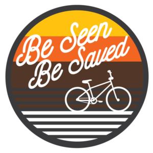 Bike Safety Stickers - Be Seen Be Saved | Diseño Gráfico por 75-R-P-Z