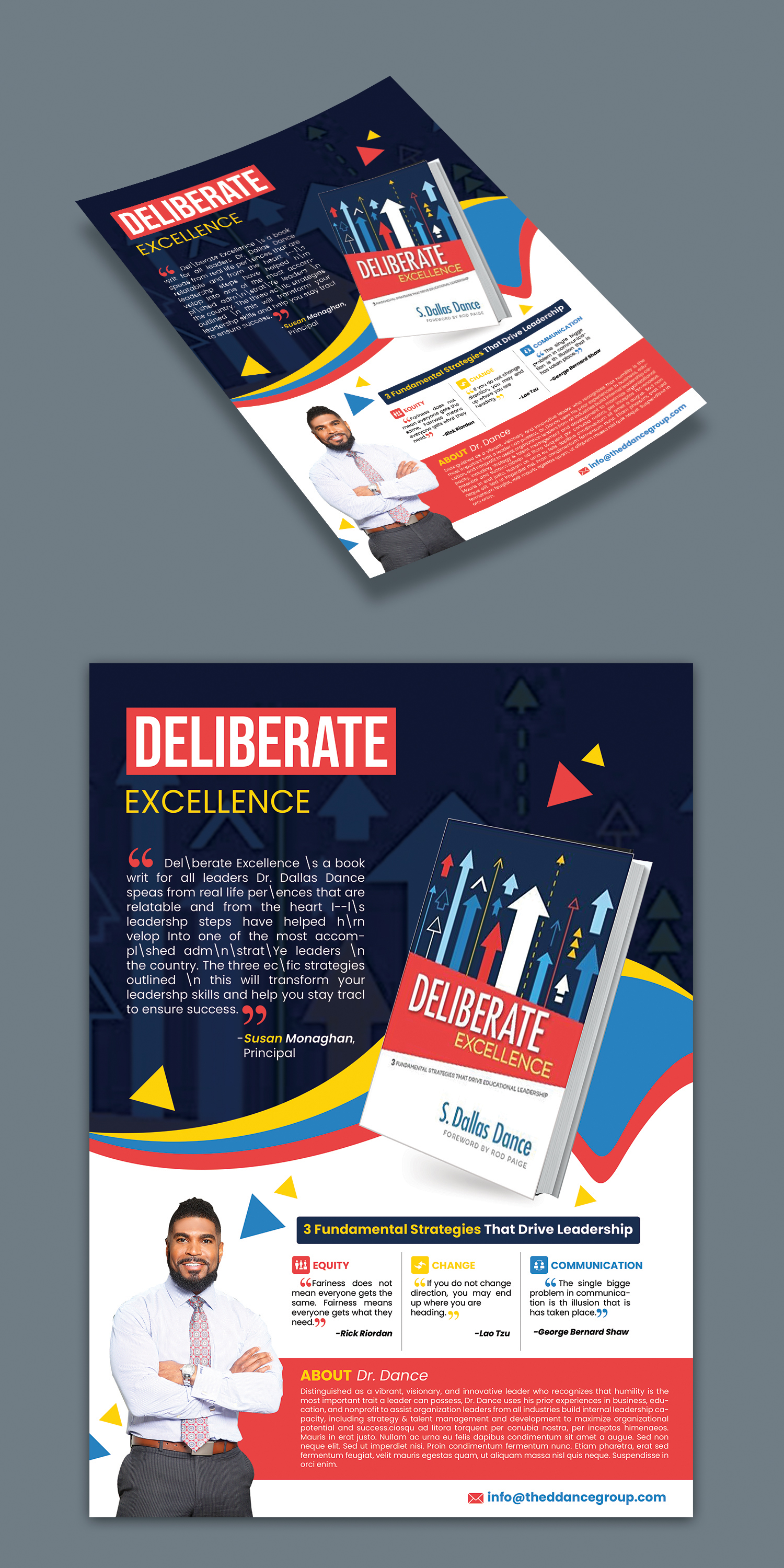 Flyer Design by BLUE WINGS for The DDance Group | Design #22363993