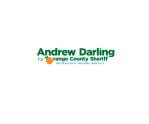Andrew Darling for Orange County Sheriff. The Criminal Justice Reform Democrat.  | Logo-Design von Buck Tornado