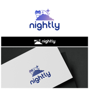 Nightly | Logo Design by DominicDesign