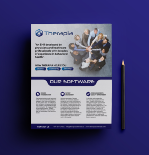 Health IT software startup needs a product sheet to promote our software/company | Flyer Design by JK18