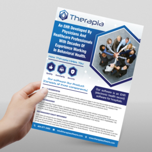 Health IT software startup needs a product sheet to promote our software/company | Flyer Design by TSU Creations