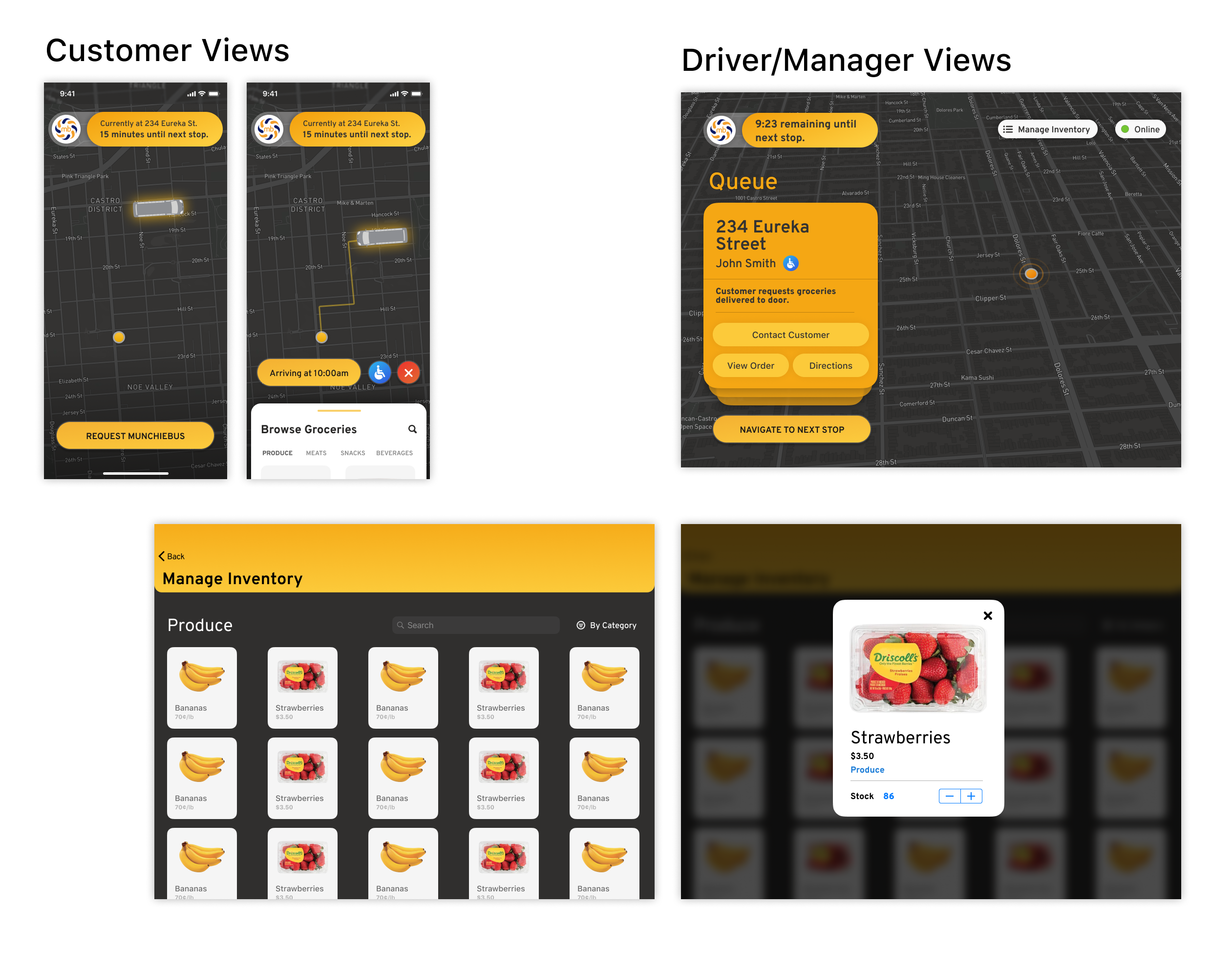 App Design by surfdesigns for munchiebus | Design #22393156