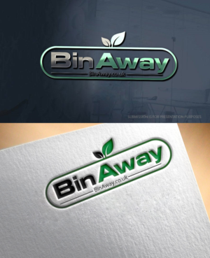 Bin Away or binaway.co.uk / BinAway.co.uk | Logo Design by graphicevolution