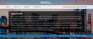 Capital Management company needs a web design | Web Design by Sbss