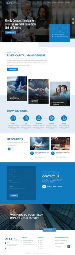 Web Design by rightway for this project | Design #22373384