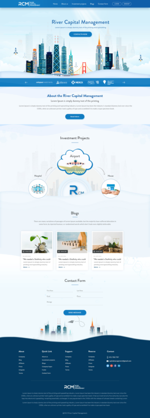 Web Design by AbhishekRoyBunty for this project | Design: #22420742