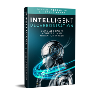 Book cover for Springer Book on Artificial Intelligence & decarbonization* | Graphic Design by Hyperlight