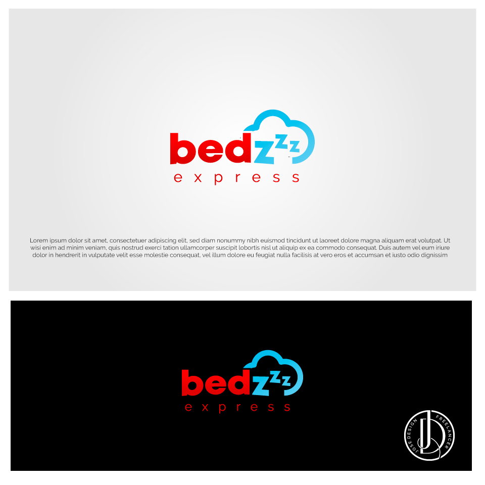 Elegant, Feminine, Furniture Store Logo Design for "Bedzzz Express" or