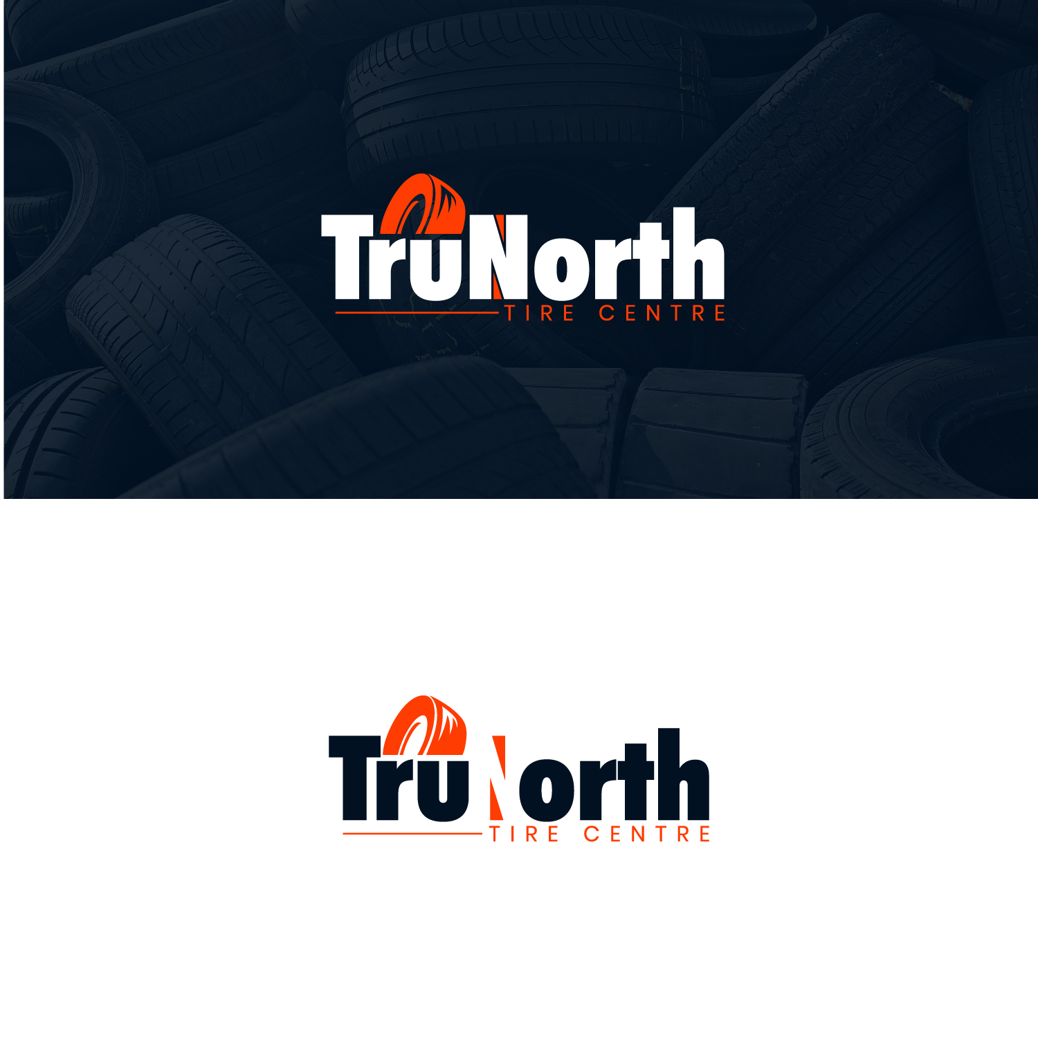 Logo Design by OzairZam for TruNorth Tire Distribution | Design #22377480
