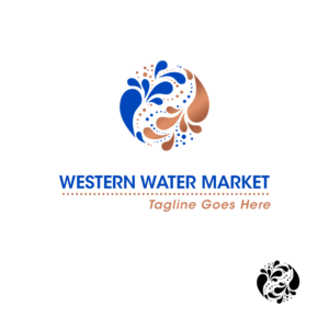Western Water Market | Logo Design by borzoidd