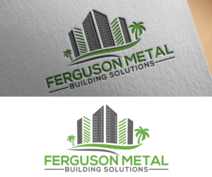 Logo-Design von dobobed für Ferguson Metal Building Solutions  | Design: #22381162
