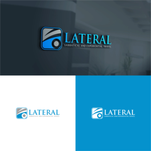 refer image to existing Logo. Should include 'LATERAL - sabbatical and experiential travel'. Want new Logo. Undecided between completely new image or using old Logo as a template for a new one. I prefer this colour of blue to connect old logo to new logo. | Logo Design by tejo