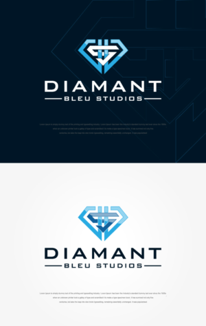 Diamant Bleu Studios | Logo Design by sushsharma99