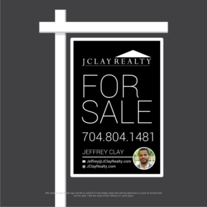 Modern Real Estate Sign For Realtor | Signage Design by heymlett