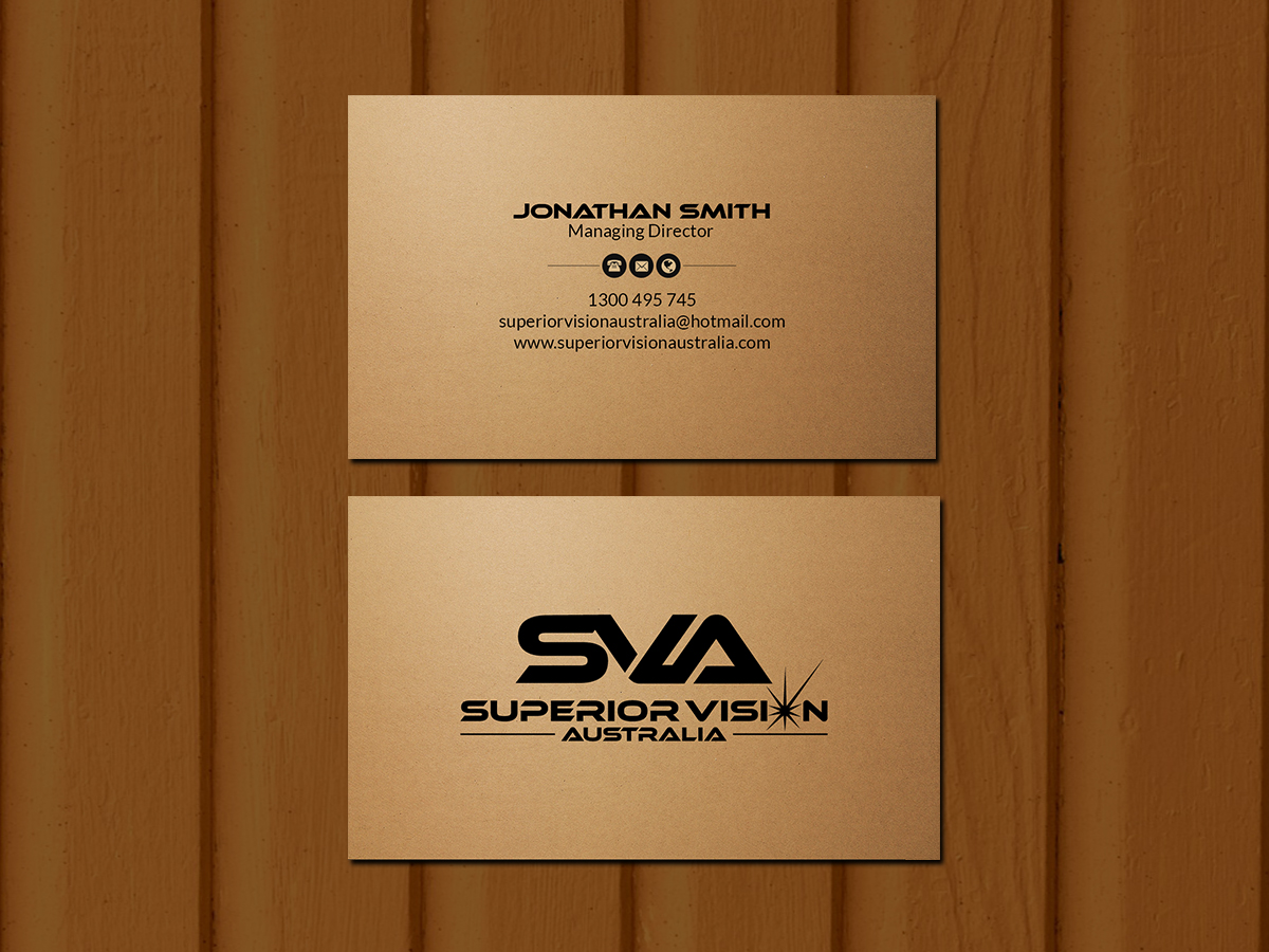 Business Card Design by Creations Box 2015 for this project | Design #22383028