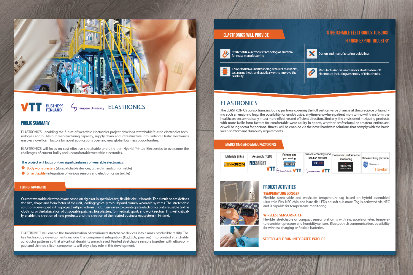 Brochure Design by alex989 for VTT | Design #22381275