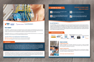 Brochure Design by alex989 for VTT | Design: #22381275