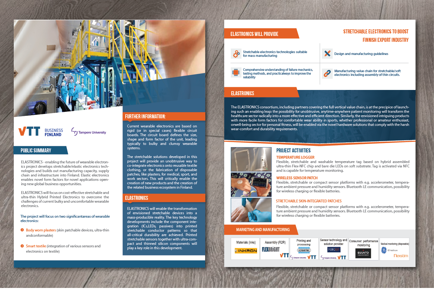 Brochure Design by alex989 for VTT | Design #22381277