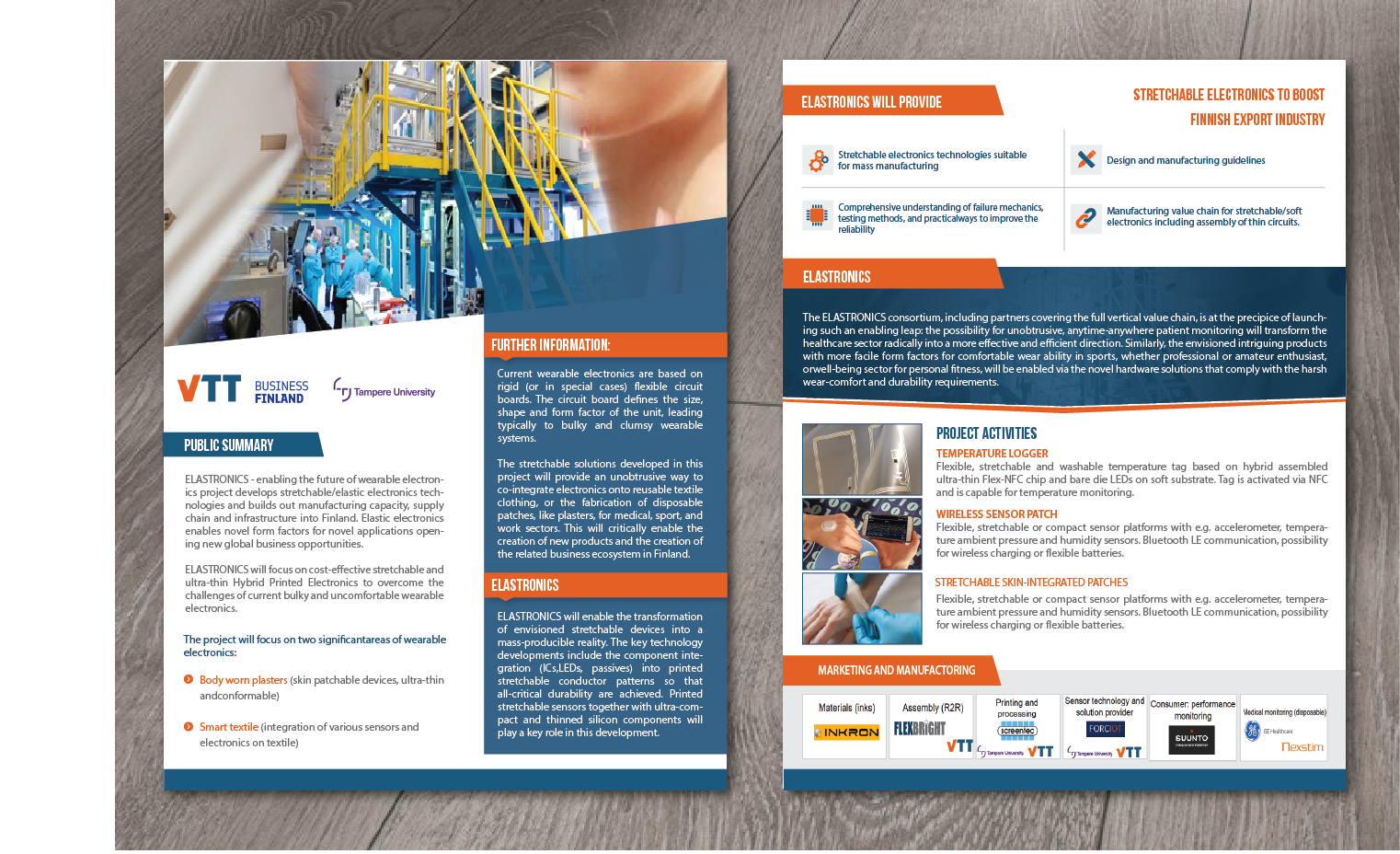 Brochure Design by alex989 for VTT | Design #22381455