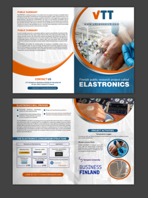 Brochure Design by n214008 for VTT | Design: #22382296
