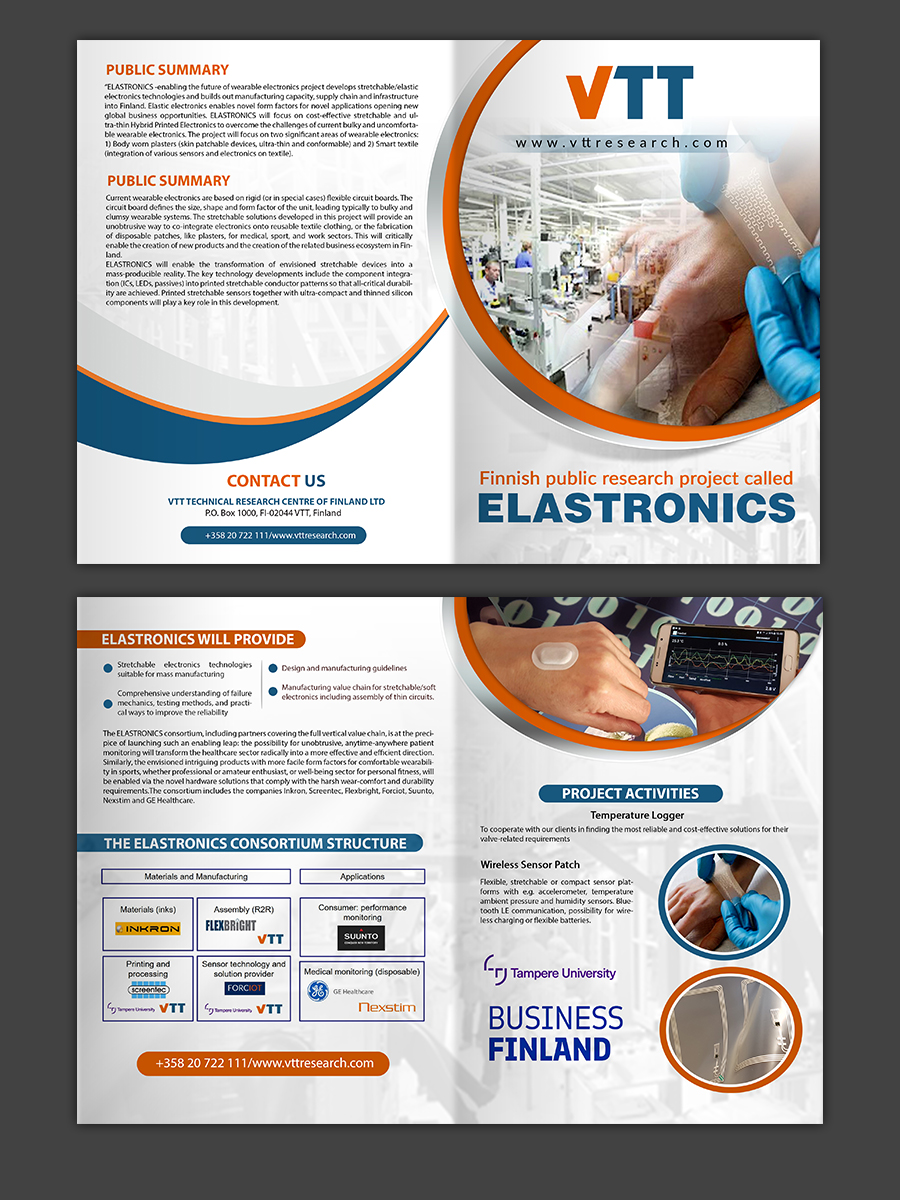 Diseño de Brochure por n214008 para VTT | Diseño #22382297