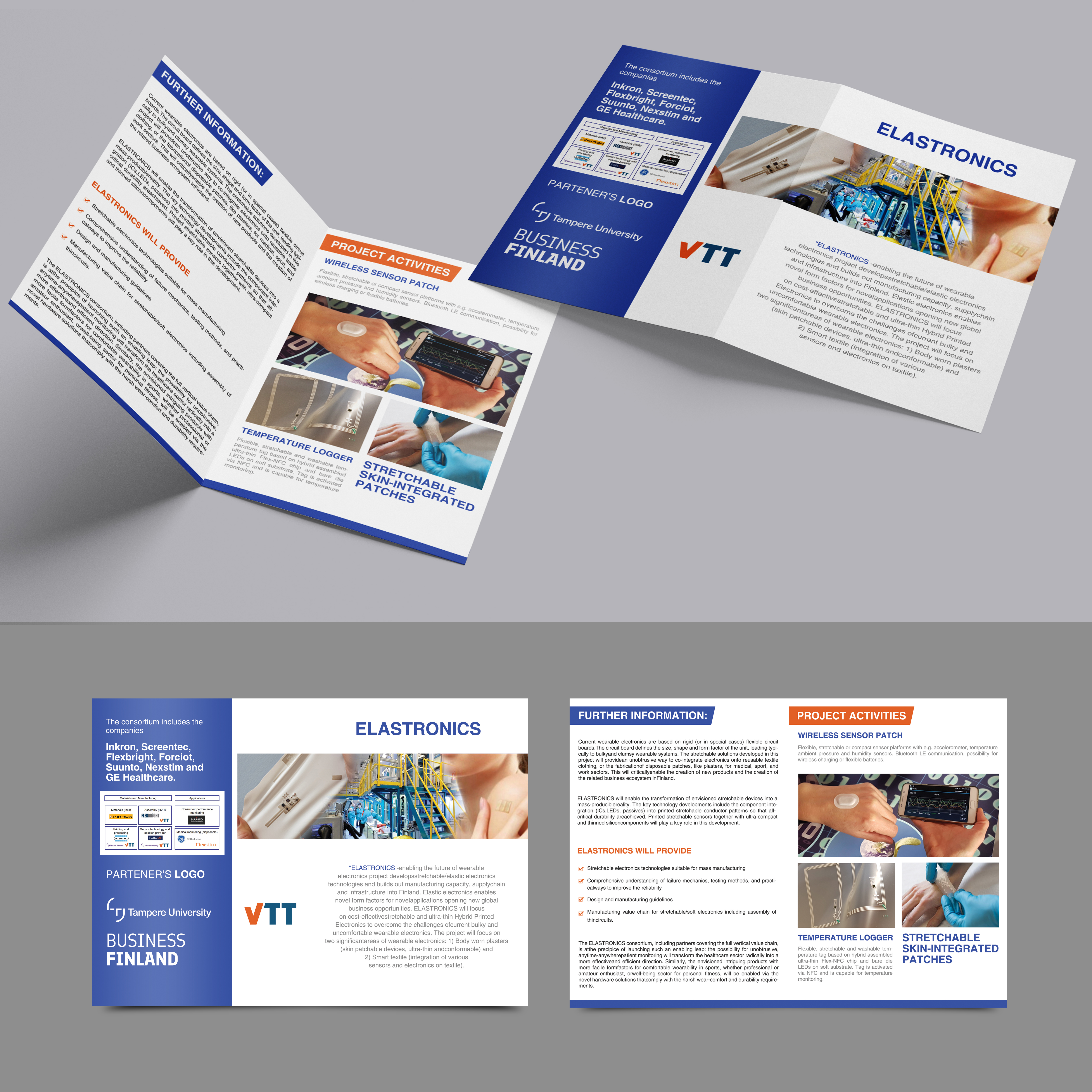 Brochure Design by TuktukiShree for VTT | Design #22382931