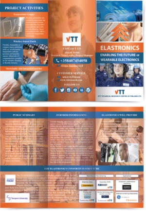 Brochure Design by Pixper for VTT | Design: #22376460