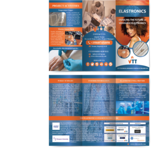 Brochure Design by Pixper for VTT | Design: #22379793