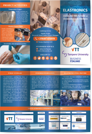 Brochure Design by Pixper for VTT | Design: #22382716