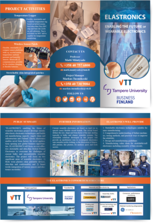 Brochure Design by Ba 3 for VTT | Design #22394749