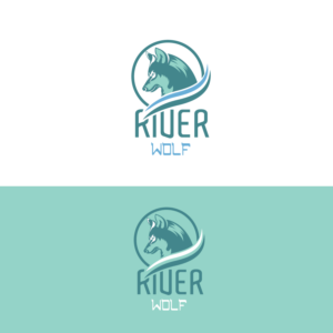 River Wolf | Logo Design by Graphic Bricks