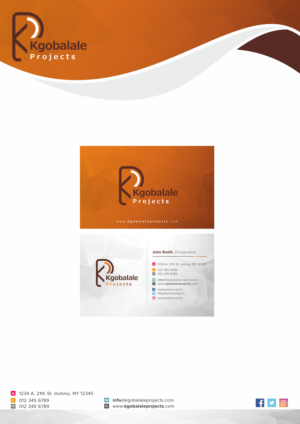 Stationery Design by Pranav Creative Graphic for this project | Design #22376716