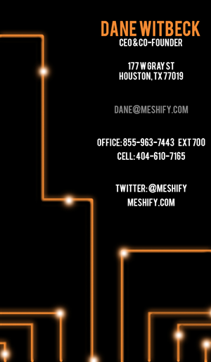 Design de Carte de Visite par Kevin Cathcart pour Meshify | Design : #2953251