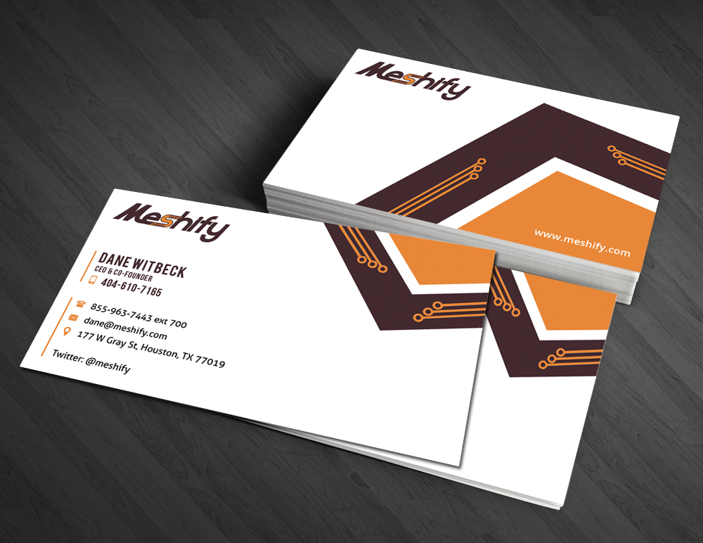 Design de Carte de Visite par  Artman pour Meshify | Design #2954774