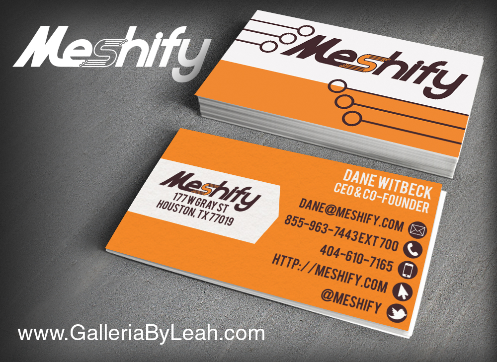 Visitenkarten-Design von galleria.by.leah für Meshify | Design #2949783