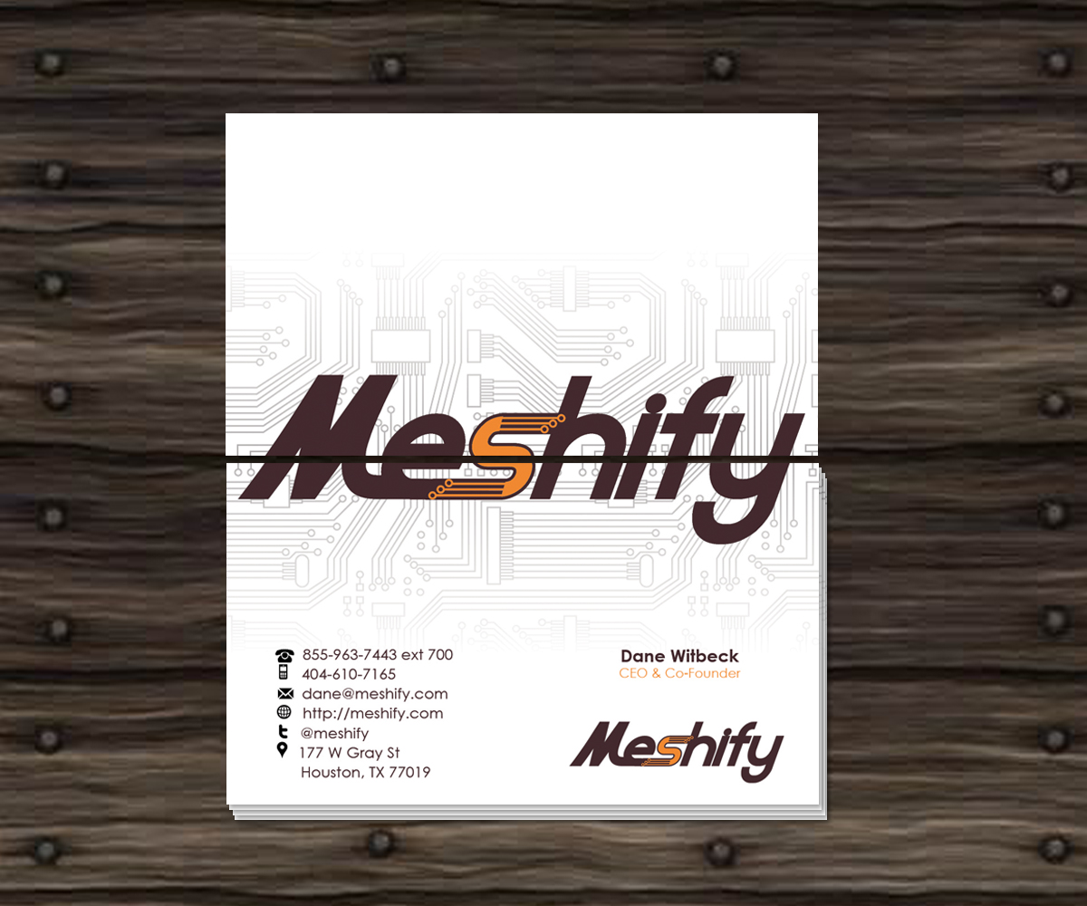 Design de Carte de Visite par midorichan pour Meshify | Design #2950253