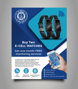 Free Month Service | Advertisement Design by Pinky 