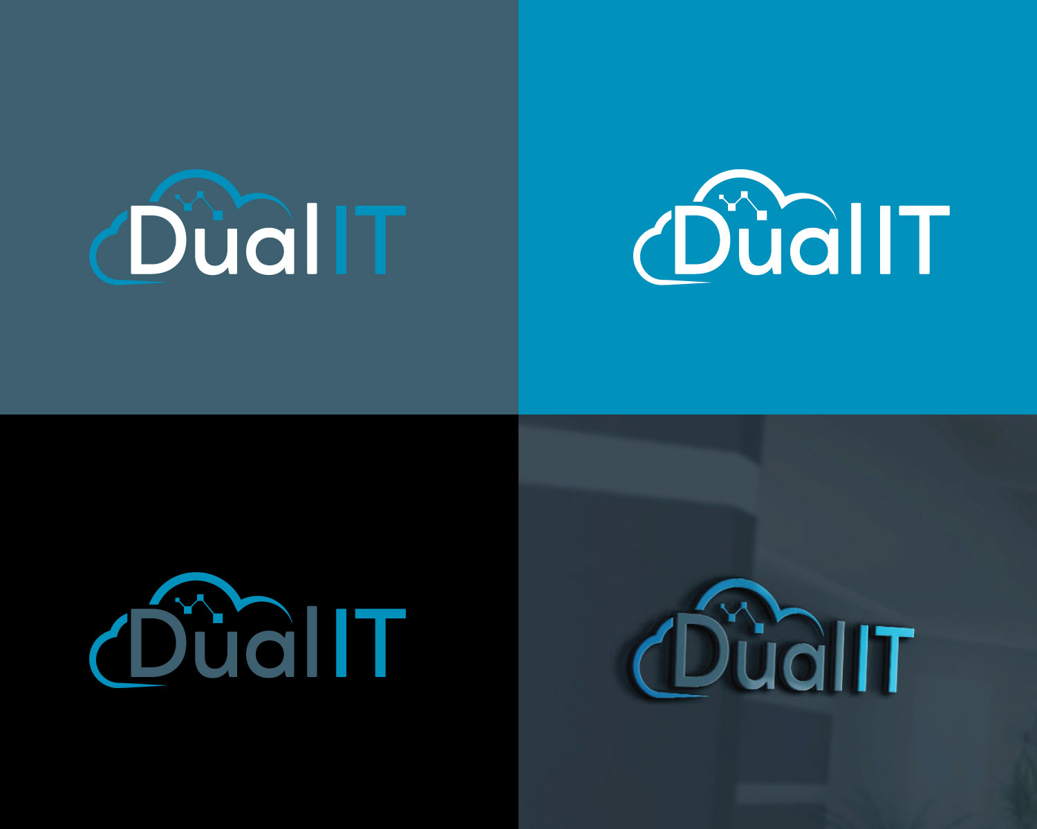 Diseño de Logo por Atec para Dual IT Consulting | Diseño #22386435