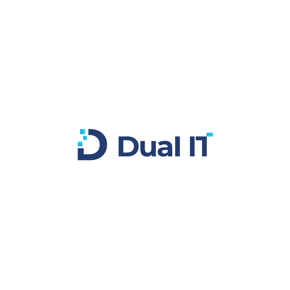 Logo Design by Mustache Arts for Dual IT Consulting | Design #22384495