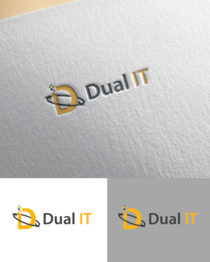 Logo Design by k.l.s.chatterjee 2 for Dual IT Consulting | Design #22398655