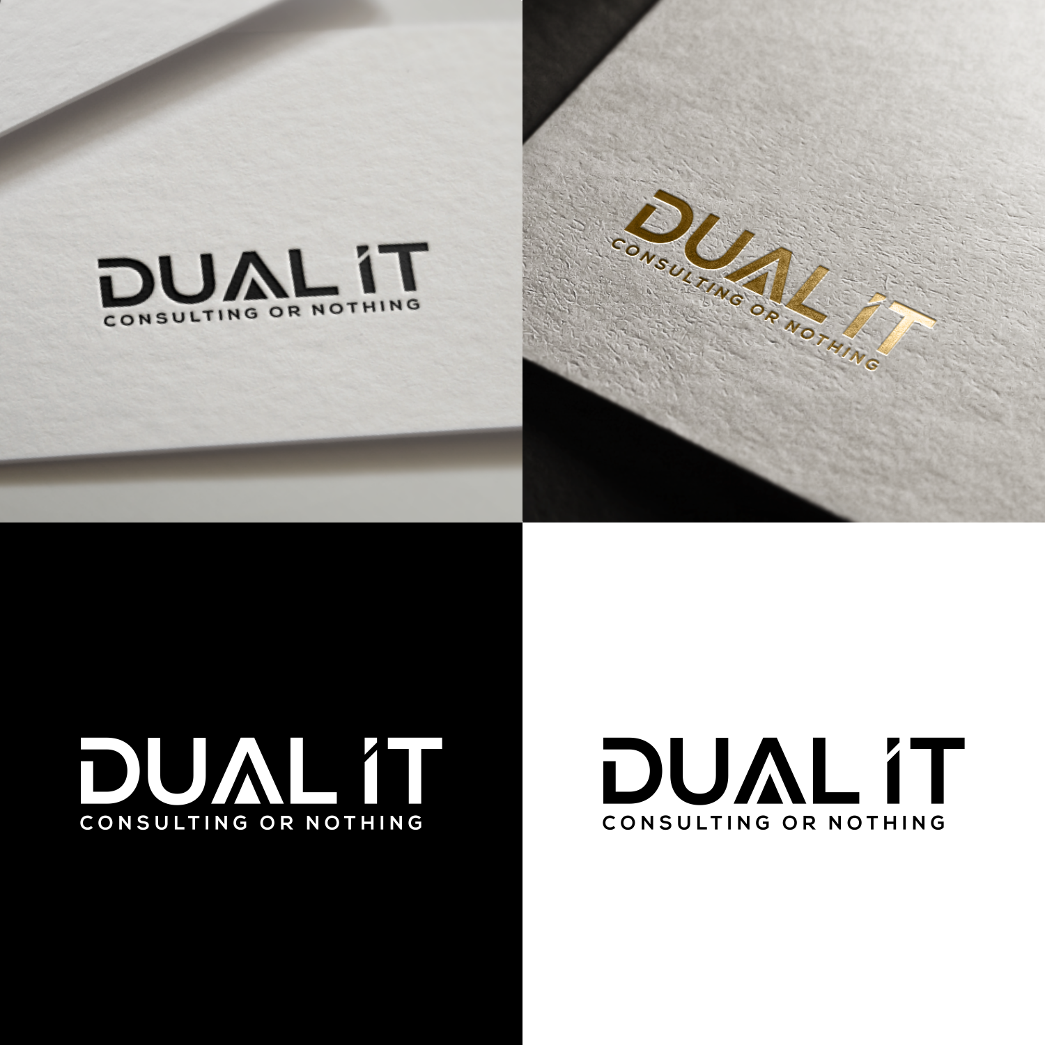 Logo Design by galang1996 2 for Dual IT Consulting | Design #22382353