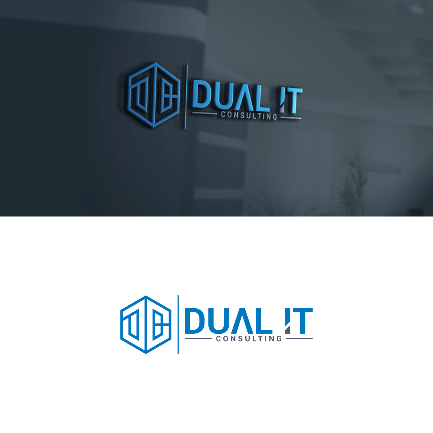 Logo-Design von manah bening für Dual IT Consulting | Design #22381663